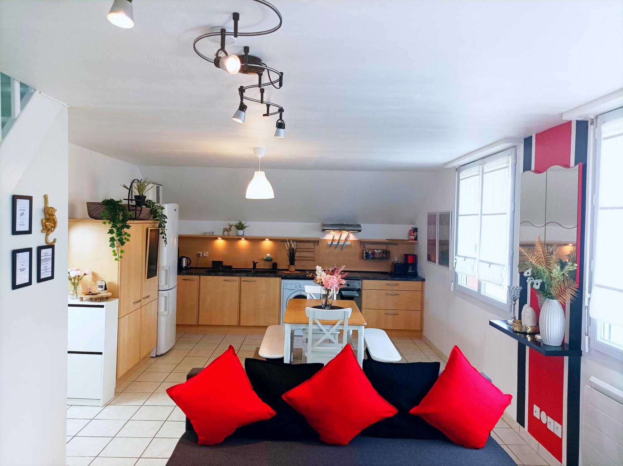Le Duplex Decontracte Apartamento Fleury-les-Aubrais Exterior foto